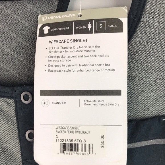 NWT Pearl Izumi women’s escape singlet racerback tank top size small - Picture 9 of 11